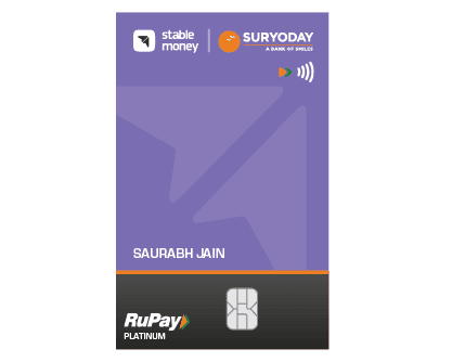 Suryoday Bank Credit Card